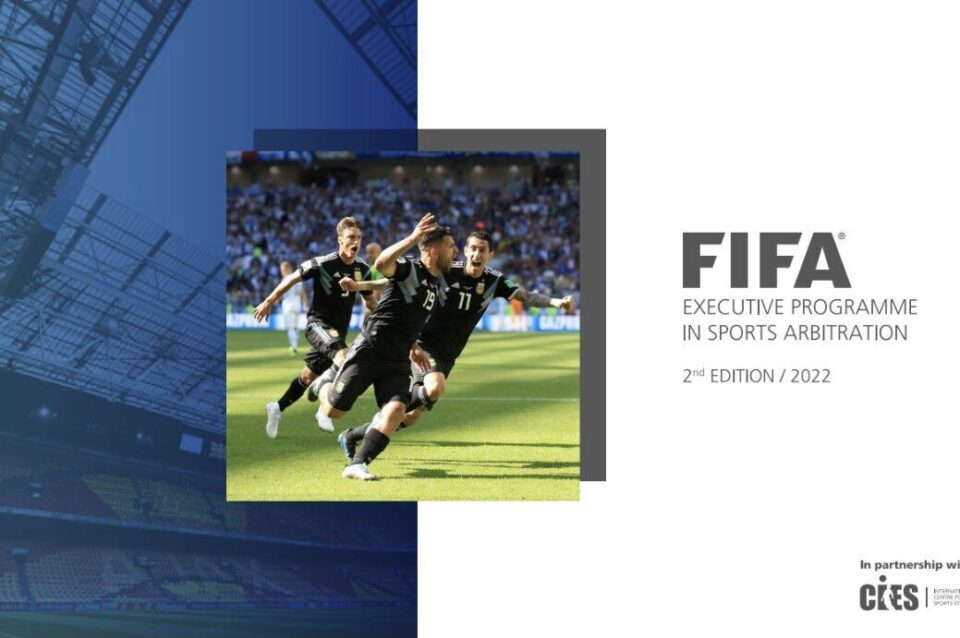 Despina Mavromati’s lecture at the FIFA Executive Programme in Sports Arbitration 2022 - www.sportlegis.com
