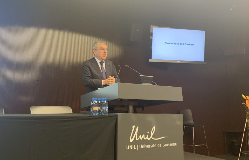ThinkSport Conference Organized by the University of Lausanne - www.sportlegis.com