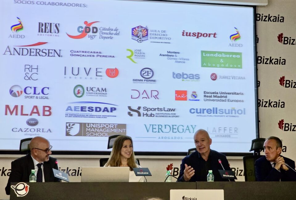 Dr Despina Mavromati Speaks at the AEDD Sports Law Conference in Bilbao - www.sportlegis.com
