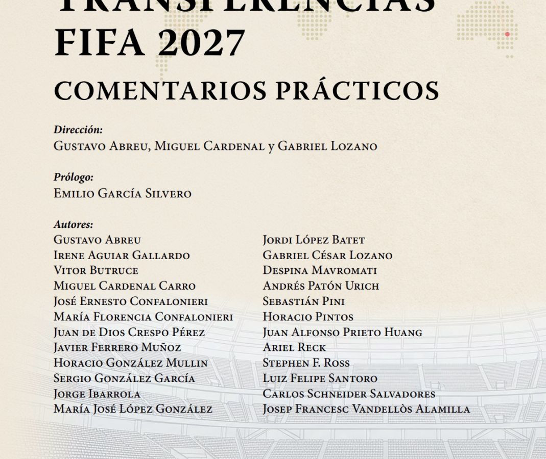 New FIFA RSTP 2027 Practical Commentary - www.sportlegis.com